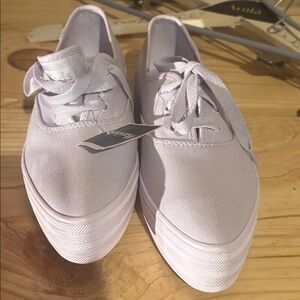 Keds Women's Lilac Lace-Up Sneakers